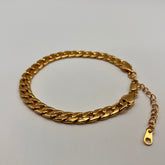 'Forever' Miami Curb Chain Anklet