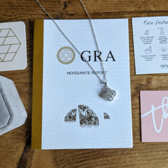 2 Carat 8mm Moissanite Diamond Clover Pendant Necklace | Perfect Luxury Gift For Her