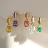 Candy Pendant Gemstone Earrings