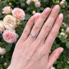 Customise Your Own Solitaire Sterling Silver Ring | Pick Your Gem