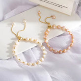 14K Gold Filled Baroque Pearl Bracelet