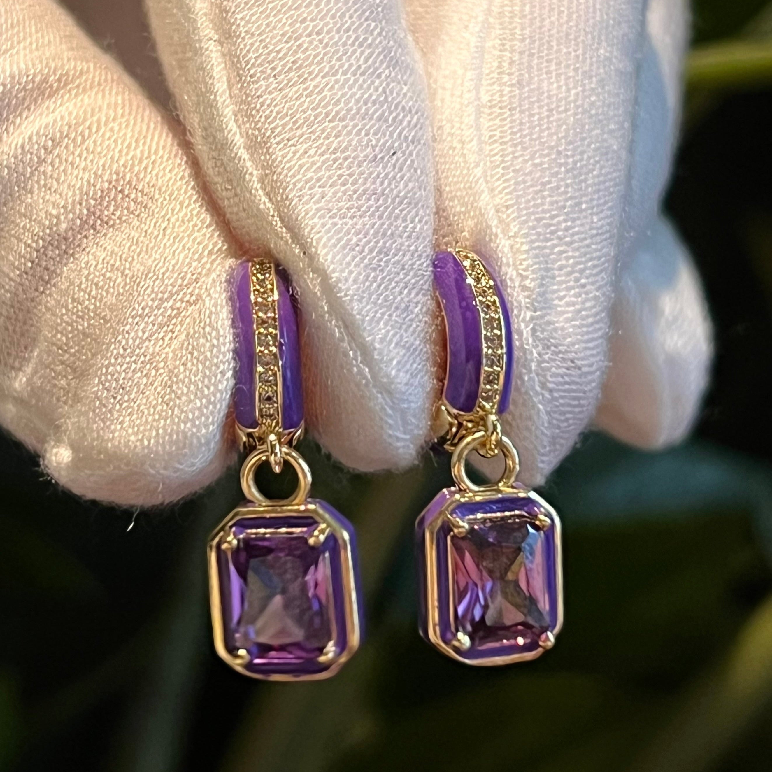 Candy Pendant Gemstone Earrings