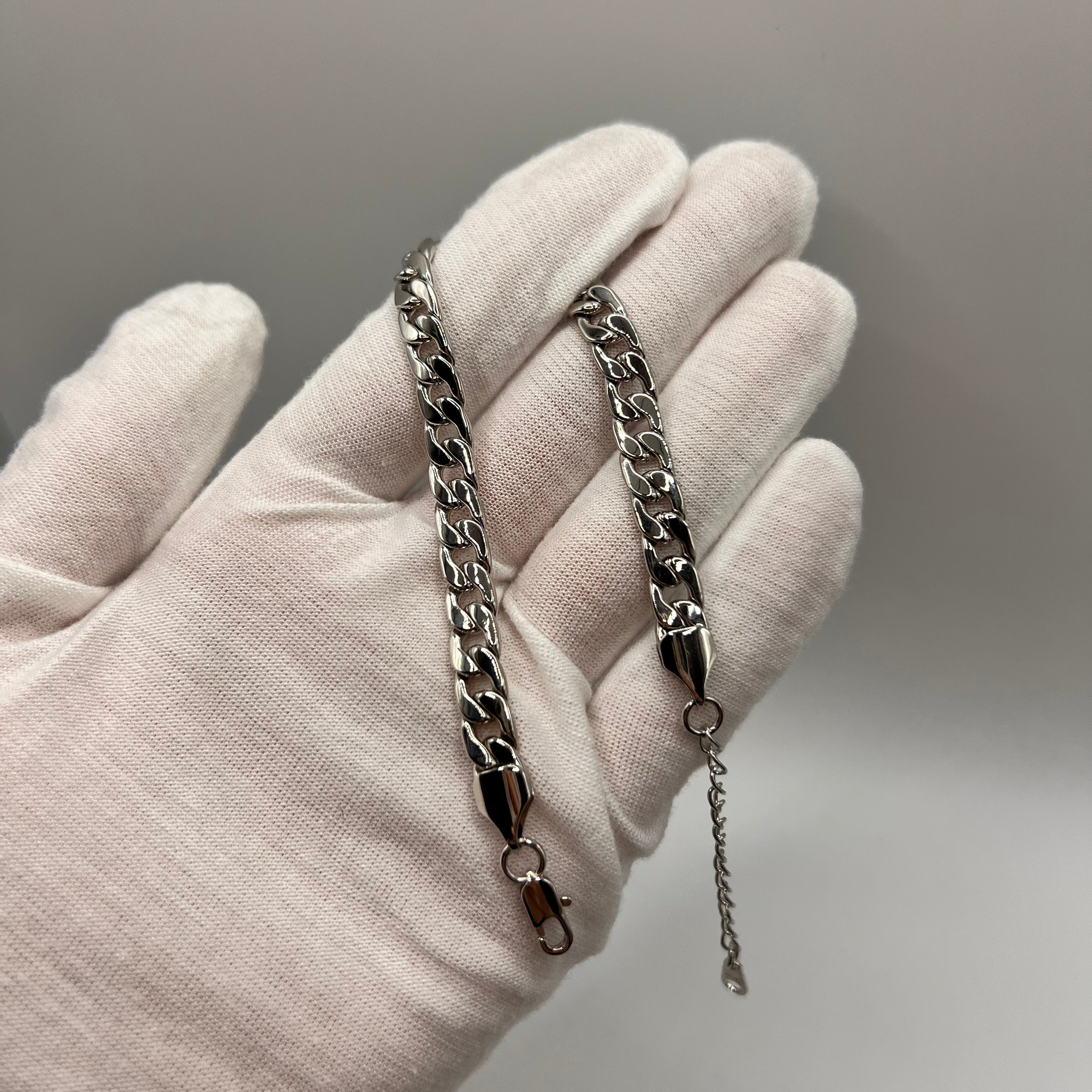 'Forever' Miami Curb Chain Anklet