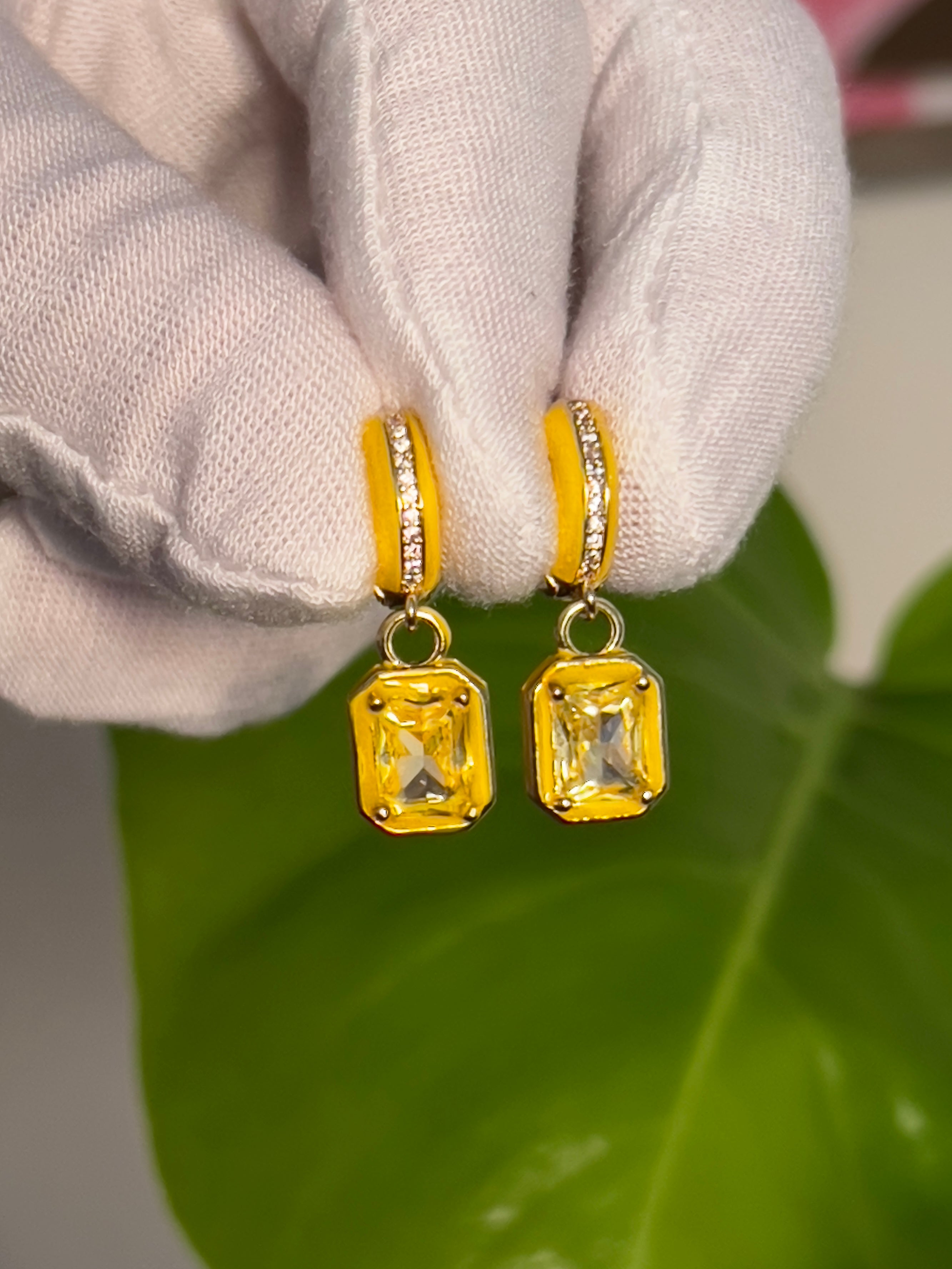 Candy Pendant Gemstone Earrings