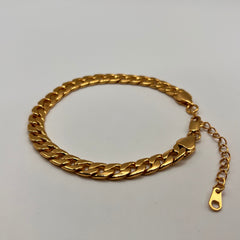 'Forever' Miami Curb Chain Anklet