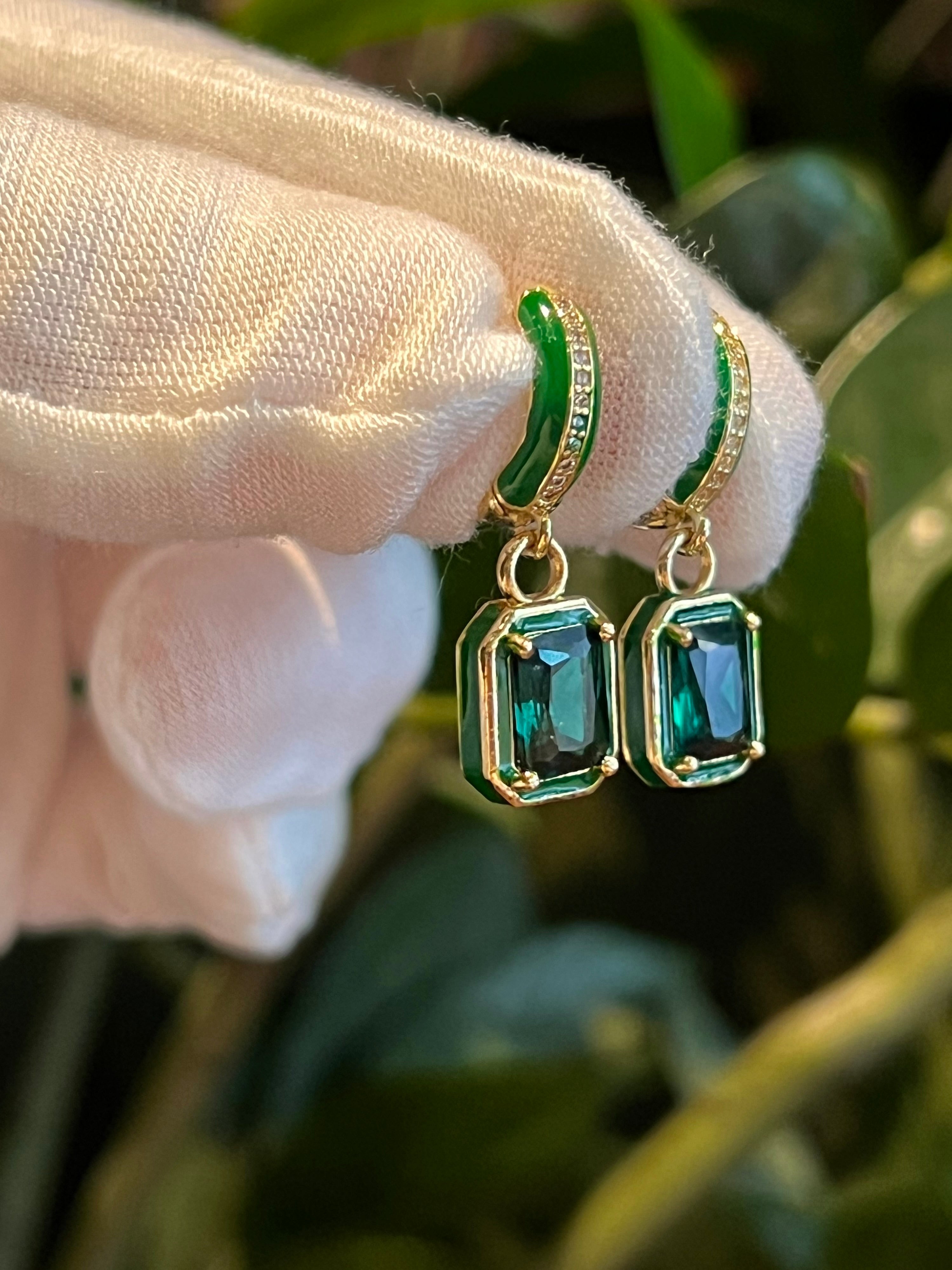 Candy Pendant Gemstone Earrings