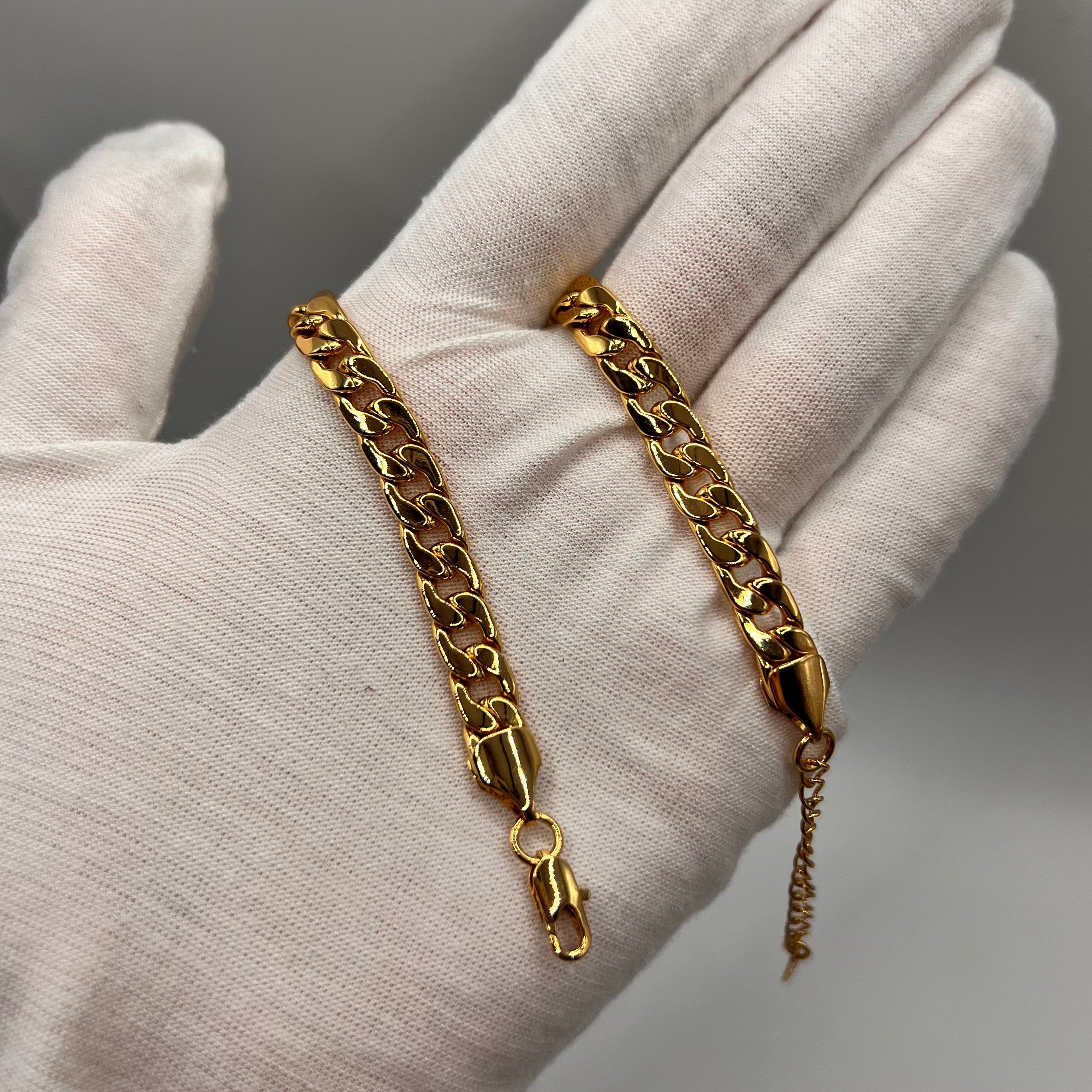 'Forever' Miami Curb Chain Anklet