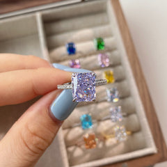 Crushed Ice Created Diamond Ring | Perfect Luxury Gift For Her