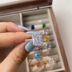 Crushed Ice Created Diamond Ring | Perfect Luxury Gift For Her