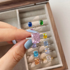 Crushed Ice Created Diamond Ring | Perfect Luxury Gift For Her