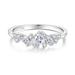 Marquise Moissanite Ring