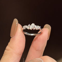 Marquise Moissanite Ring