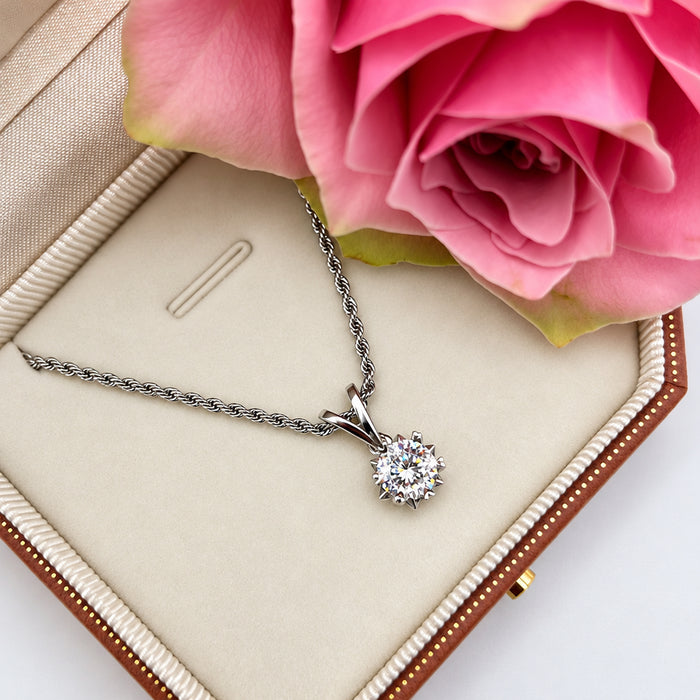Divinity Moissanite Necklace