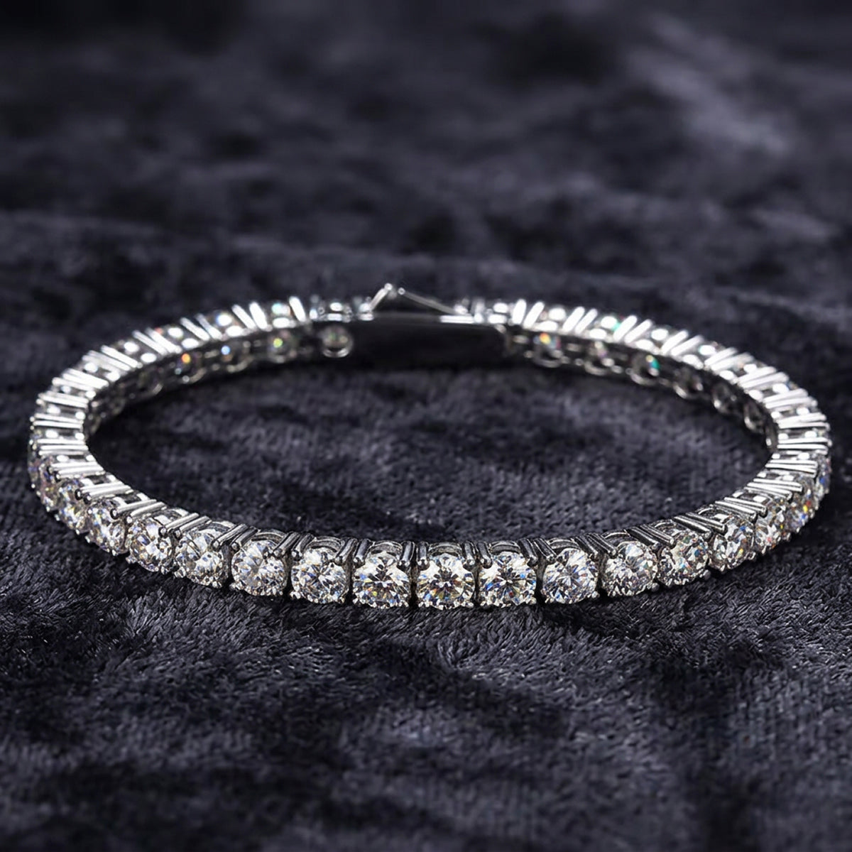Moissanite Tennis Bracelet