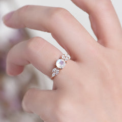 The Celestial Moonstone Ring